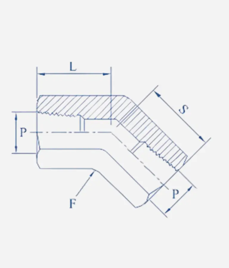 45 Deg Elbow - Image 2